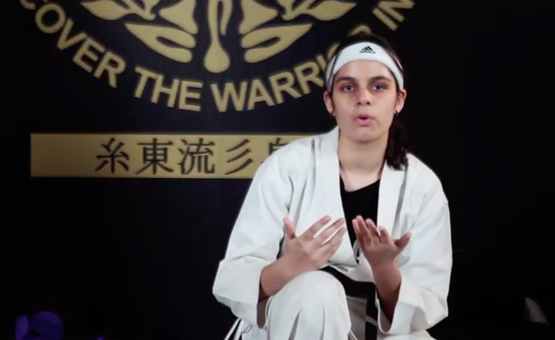 14-year-old Martial art girl